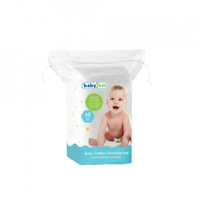 Dischete din bumbac 60 buc BabyJem Cleaning Pad foto