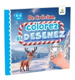De Crăciun, colorez și desenez - ***