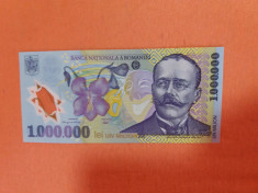 Bancnote romanesti 1milion 2003 unc foto