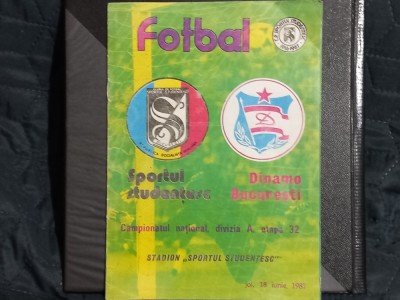 Program Sportul Stud. - Dinamo foto