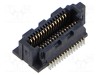 Conector PCB-PCB mamă PIN 15 0,4mm SS4 aurit SMT 1,6A SAMTEC