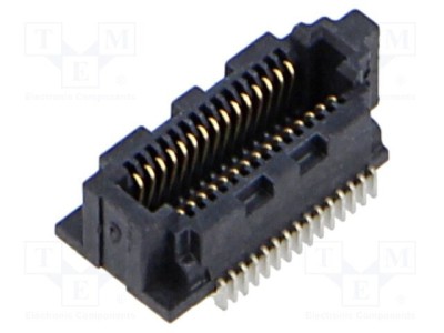 Conector PCB-PCB mamă PIN 15 0,4mm SS4 aurit SMT 1,6A SAMTEC foto