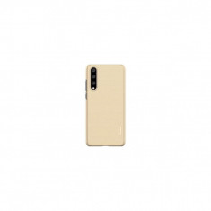 Husa Nillkin Super Frosted Shield Aurie + Folie Sticla Pentru Huawei P20 Pro foto