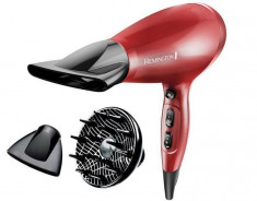 Uscator de Par Remington AC9096 2400W 6 viteze Rosu/Visiniu foto