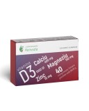 Ca + Mg + Zn + D3, 40 comprimate filmate, Laboratoarele Remedia