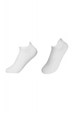 Set 3 perechi sosete barbati scurte albe SO011