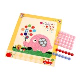 Set creativ adeziv pentru copii +3 ani, Elefant, Crisalida