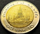 Cumpara ieftin Moneda bimetalica 10 Baht - THAILANDA, anul 1998 *cod 226 C, Asia