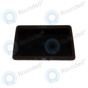 Samsung Galaxy Tab 3 10.1 (GT-P5200, GT-P5210, GT-P5220) Unitate de afișare completă maro GH97-14819B foto