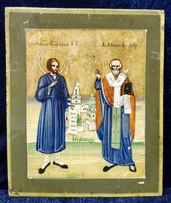 SF. SIMEON si SF. NICOLAE, Scoala Ruseasca, Secol 19 foto