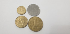 monede ucraina 4 buc. foto