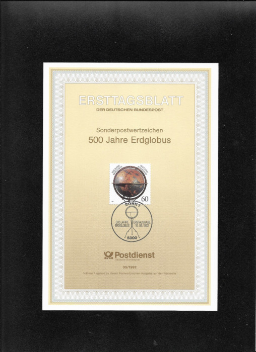 Germania FDC 35.1992