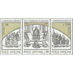 Vatican 1974 - Thomas Aquinas, serie neuzata