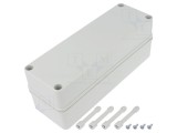 Carcasă universală PICCOLO gri, 230 x 80 x 85 mm, IP67