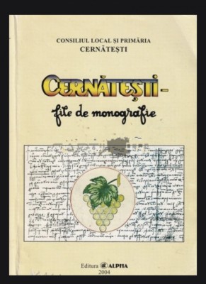Cernatesti- file de monografie Viorel Suditu foto