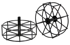 ProGARDEN Set roti metalice 500x170, manicot cu flanse, hex 32mm pentru foto