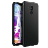 Husa Silicon Huawei Mate 20 Lite Neagra Protectie Socuri Praf Zgarieturi Carcasa MyStyle Perfect Fit