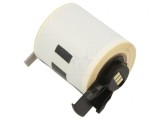 Etichetă Argintie 76,2mm x 48,26mm