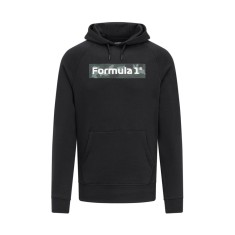 Formula 1 hanorac de bărbați cu glugă Camo Black F1 Team 2023 - XXL