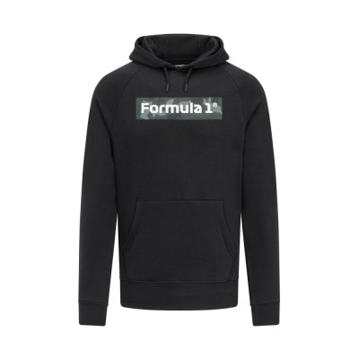 Formula 1 hanorac de bărbați cu glugă Camo Black F1 Team 2023 - XXL foto