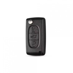 Carcasa cheie telecomanda 3 butoane compatibila Peugeot / Citroen