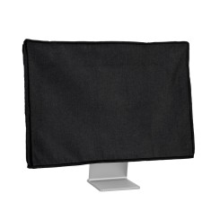 Husa pentru monitor de 24-26&quot; Kwmobile, Negru, Textil, 60249.01