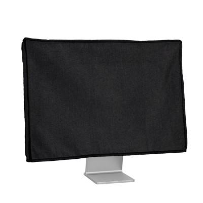 Husa pentru monitor de 24-26&amp;quot; Kwmobile, Negru, Textil, 60249.01 foto