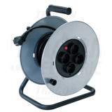 Prelungitor pe tambur KD-4/50-B 4&times;SHUKO, 50m, 250V AC, 16A, 3&times;1,5mm2, H05VV-F, IP20
