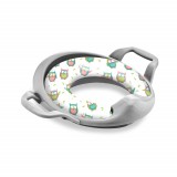 Cumpara ieftin Reductor moale pentru toaleta BabyJem (Culoare: Gri)