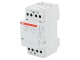 Contactor 4P 25A 230-240V AC/DC