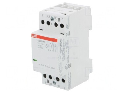 Contactor 4P 25A 230-240V AC/DC foto