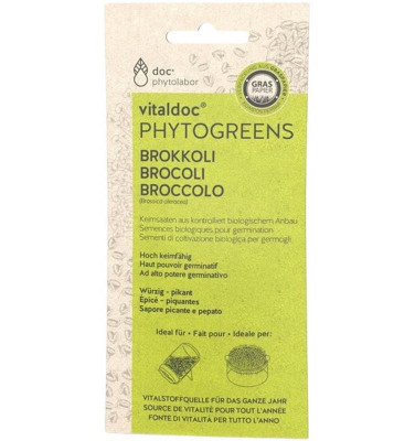 Seminte de Broccoli Bio pentru Germinat 50 grame Doc.Phytolabor foto