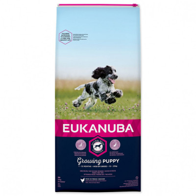 EUKANUBA PUPPY Medium Breed - 15 kg foto