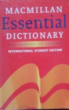 MACMILLAN ESSENTIAL DICTIONARY FOR LEARNERS OF ENGLISH, 2003