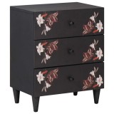 VidaXL Noptieră Multicolour 50 x 33 x 60 cm Lemn de mango solid 4018709