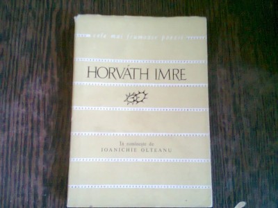 HORVATH IMRE - VERSURI foto
