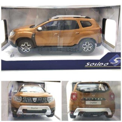 Macheta Dacia Duster 2018 mk2 Coniac scara 1/18 SOLIDO foto