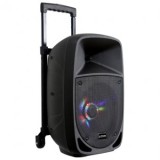 BOXA PORTABILA ILUMINATA LED 8&quot;/20CM 70W RMS CU USB/SD/BT/FM, Party