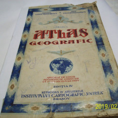atlas geografic- editia IV, an 1929