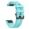Curea silicon compatibila Garmin D2 Bravo Aviator, 26mm, Verde