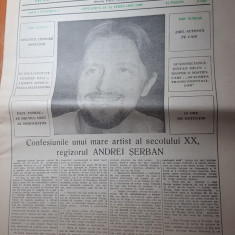 ziarul evenimentul 19-25 februarie 1990 anul 1,nr. 1 al ziarului-prima aparitie