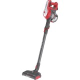 Aspirator vertical fara sac Hoover HF122RH 011, 170W, tehnologie ciclonica, 22 V, baterie Li-Ion, timp de rulare pana la 40 min, functie turbo, cos 0.