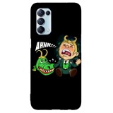 Husa compatibila cu Oppo A52 model Baby Loki, Silicon, TPU, Viceversa, Transparent, Carcasa