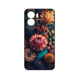 Husa BestCase&reg; Slim Glassy, Compatibila Cu Honor 90 Lite, Colorful Flowers, G