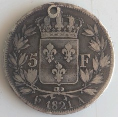 Moneda Franta - 5 Francs 1821 - A - Argint