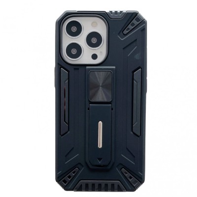 Husa de protectie flippy pentru apple iphone 13 mini defender sergeant brave cu suport,negru foto