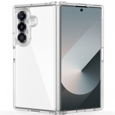 Husa pentru Samsung Galaxy Z Fold7 F966, Tech-Protect, Flexair Hybrid, Transparenta foto