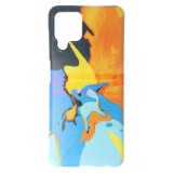 Husa Samsung Galaxy A22 4G, TPU Matte, Design 14, IMD, Protectie Telefon
