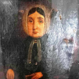Portret in ulei pe panza inceput de secol XIX-RAR, Portrete, Altul