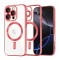 Husa premium iPhone 16 Pro Max Techsuit Luxury Crystal MagSafe, rosu